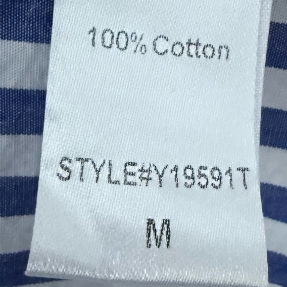 Tuckernuck Pomander Place Kenzo Cotton Poplin Striped Dress Sz - Picture 9 of 10